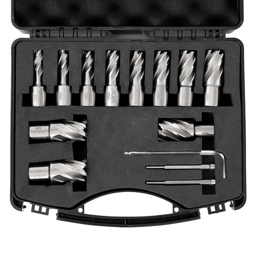 Piece annular cutter set - annular, set,1"