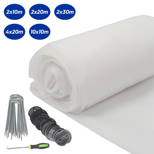 30gsm plant fleece frost - fleece,