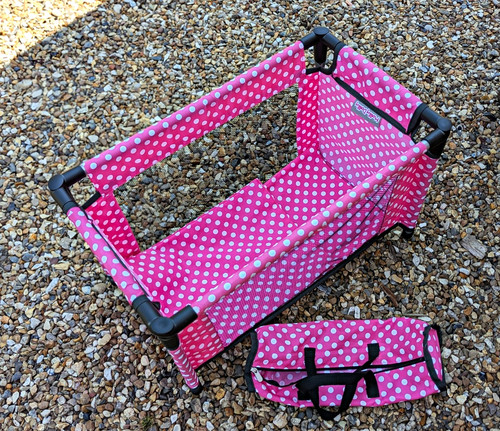 Molly dolly doll travel cot - dolly,