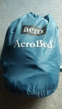 AeroBed Airbed Double Easy Inflate Air Mattress with Carry Bag