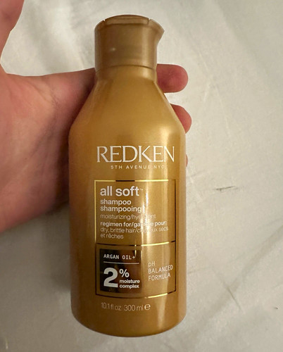 Redken all soft shampoo - soft, argan