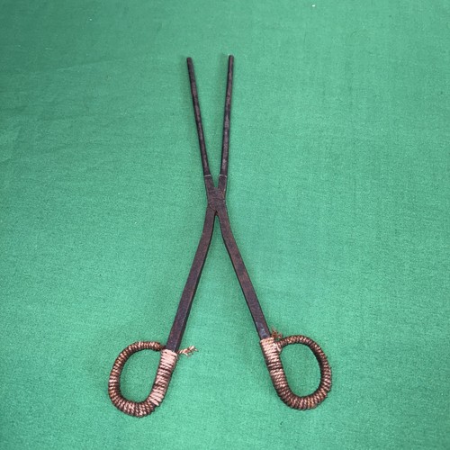 Antique iron curling tong - antique,