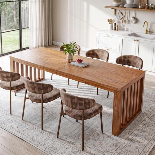 Solid wood dining table - wood,