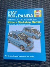 Haynes Manual Fiat 500 & Panda