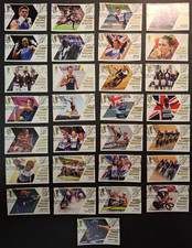 GB 2012 sg3342-70 Gold Medal Winners London Olympic Set Of 29 Used On Piece B442