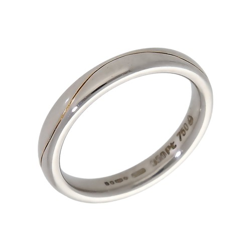 Pre owned platinum 3mm - pre-owned,
