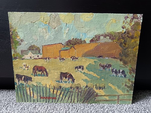Cattle and horse - and,