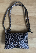Mini Size Handbag by AVON Black/Brown Animal Print NWOT