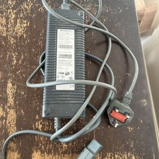 MICROSOFT XBOX 360 OFFICIAL GENUINE 203W UK MAINS POWER SUPPLY ADAPTER 203 WATT