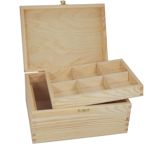 Large wooden chest - large, with