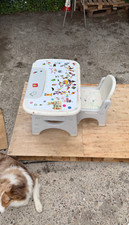 kids drawing table set with