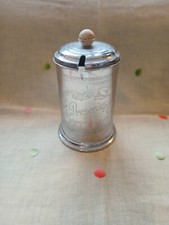 Jam jar vintage chrome - /vintage,