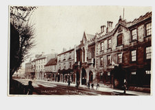 Lincolnshire. Sleaford. Market Place. R/P by Peakome. Posted at Sleaford in 1906