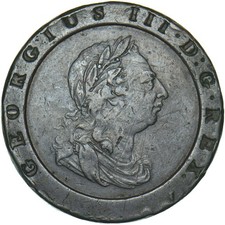 1797 Cartwheel Twopence -