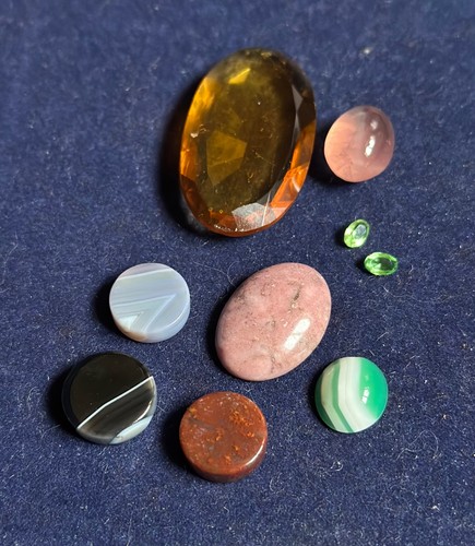 Collection semi precious - of, semi-precious