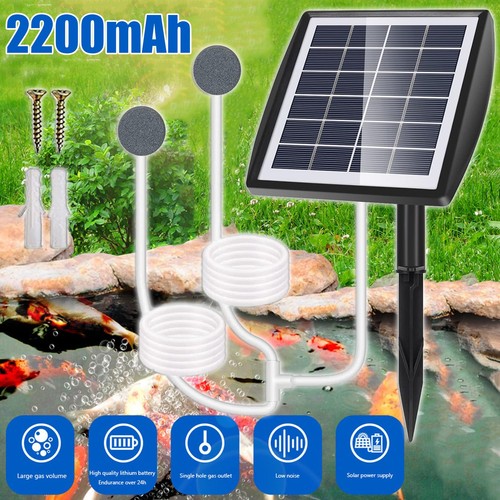 Solar powered oxygenator - 6v,