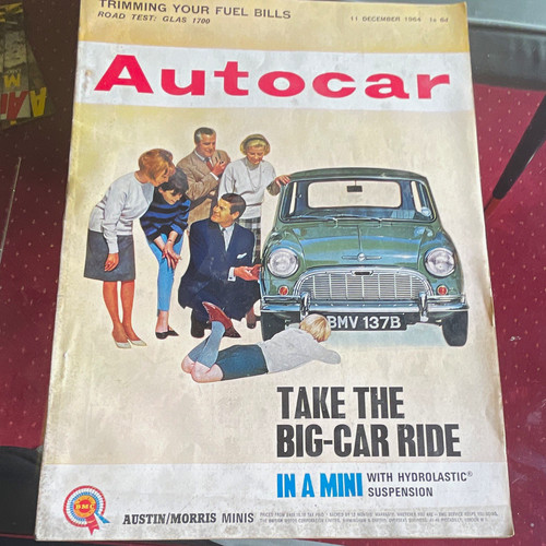 Autocar magazine vintage issue - vintage,