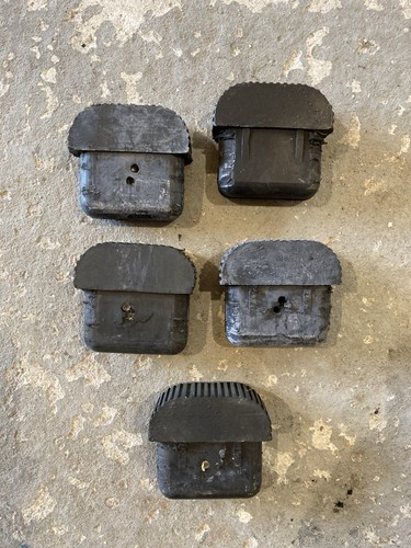 Large rubber ladder feet - 5x,