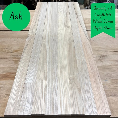 Planed ash offcuts - planed,