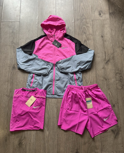 Nike miler men hooded zip - nike, men's