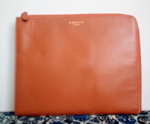 Radley orange faux leather - radley,