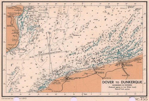 Dover dunkirk sea coast - to,