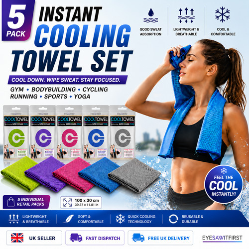 Pack cooling towels quick - towels,