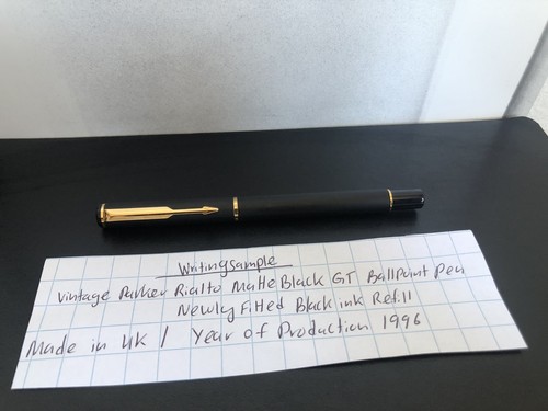 Parker rialto matte black - matte,