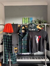 Winter bundle Front Street wool coat 10 y o Scotch soda checked trousers 8 y o T