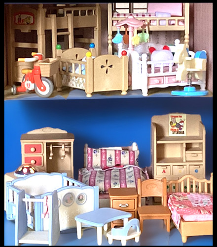 Sylvanian families bedroom - sylvanian,