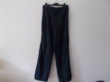 BRAND NEW MOUNTAIN LIFE FULL LENGTH TROUSERS BLACKSIZE 10 ZIP OPENING LOWERLEG