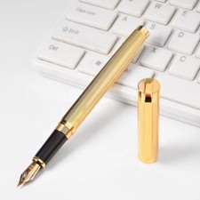 Luxury Gold Fountain Pen with