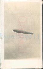 1932 Zeppelin over Cleeve Hill View one Gloucestershire 4.4x2.7" Orig Photo 