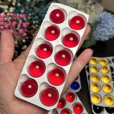 16mm 20mm 25mm Clear Crystal Ball Multicolour Glass Balls Crafts Marbles Sphere