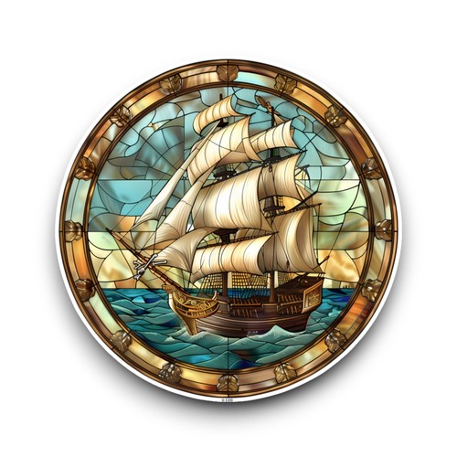 Large pirate ship boat - large,