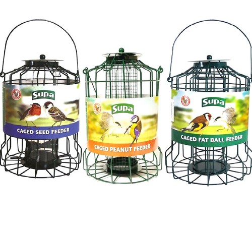 Supa caged feeder seed - caged,