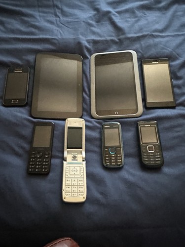 Mix phones and tablets - of,