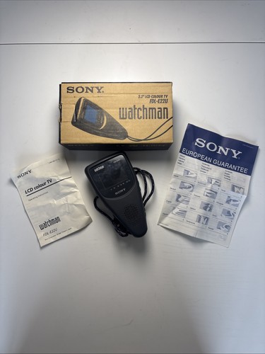 Vintage sony watchman fdl - sony,