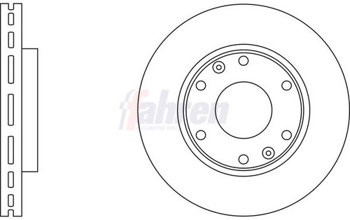 Front brake disc for - front,