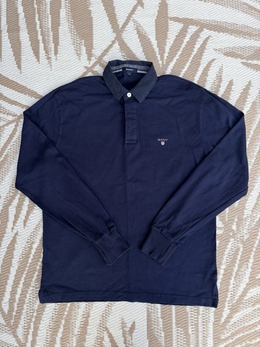 Gant navy blue long sleeve - gant,