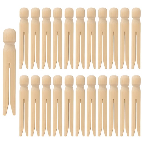 Swl wooden dolly pegs - wooden, pcs