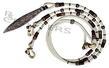 Natural Rope Brown Knots Raw