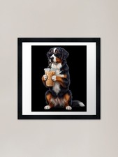 Funny Bernese Mountain Dog