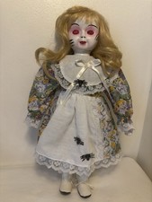 Porcelain Horror Doll Halloween Prop Scary OOAK