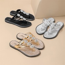 Ladies Womens Flip Flops Beach