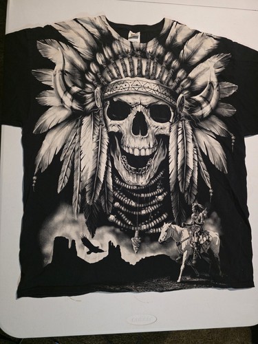 Native american shirt mens 2xl - native,