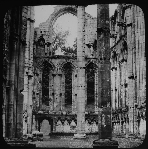 Glass magic lantern - lantern, slide