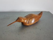 Vintage carved teak treen