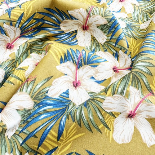 Cotton fabric hawaiian - fabric,