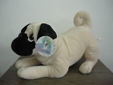 BNWT Pugs & Kisses Adorable Playful PUG Puppy Dog 56529 Soft Plush Toy 15" 38 cm